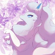 alolan amount:solo series:pokemon species:fox species:ninetales // 2035x2048 // 292KB