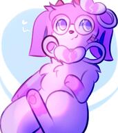 amount:solo body-type:feral glasses nerdy oc series:eeveelutions series:pokemon species:sylveon style:girly style:pastel-colors // 1890x2126 // 240KB