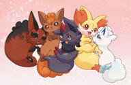 amount:multiple body-type:feral grouping:fox-pokemon series:eeveelutions series:pokemon species:alolan-vulpix species:fox species:nickit species:sylveon species:vulpix species:zorua // 1780x1162 // 2.0MB