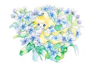 amount:solo mythical series:pokemon species:jirachi // 3822x2747 // 11MB