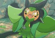 amount:solo atmosphere:cavern body-type:semi-anthro mythical series:pokemon species:ogerpon style:kawaii // 2000x1398 // 3.8MB