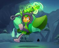 amount:solo atmosphere:powerful body-type:semi-anthro mythical series:pokemon species:ogerpon style:kawaii // 2732x2255 // 8.8MB