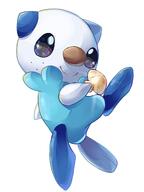 amount:solo body-type:semi-anthro creatures series:pokemon species:oshawott species:otter water // 1500x2000 // 152KB