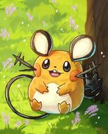 amount:solo atmosphere:field atmosphere:forest atmosphere:sunlight body-type:feral species:dedenne // 1567x1939 // 446KB