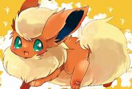 amount:solo body-type:feral fluffified hall-of-fame:bronze series:eeveelutions series:pokemon species:flareon style:kawaii style:playful style:very-kawaii // 1280x865 // 277KB
