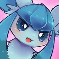 amount:solo body-type:feral fluffified series:eeveelutions series:pokemon species:glaceon // 1000x1000 // 471KB