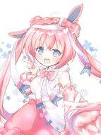 amount:solo body-type:humanoid dress outfit series:eeveelutions series:pokemon species:human species:sylveon style:girly style:pastel-colors // 2893x3876 // 6.8MB