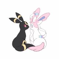 amount:pair body-type:feral series:eeveelutions series:pokemon species:sylveon species:umbreon // 600x600 // 29KB