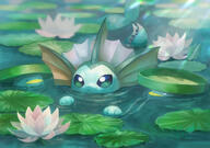 amount:solo atmosphere:swamp body-type:feral lotus series:eeveelutions series:pokemon species:vaporeon // 4175x2935 // 6.2MB