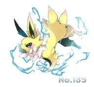 amount:solo atmosphere:powerful body-type:feral series:eeveelutions series:pokemon species:jolteon // 700x646 // 275KB