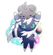 amount:pair body-type:semi-anthro series:pokemon species:espurr species:meowstic style:playful // 2742x2825 // 271KB