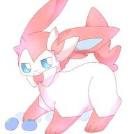 amount:solo body-type:feral eating food fruit oran-berry series:eeveelutions series:pokemon species:sylveon // 1280x1280 // 113KB