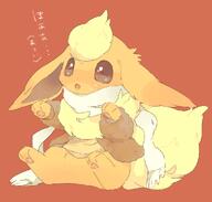 amount:solo body-type:feral casual-outfit scarf series:eeveelutions series:pokemon species:flareon style:kawaii sweater // 967x920 // 236KB