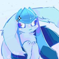 amount:solo body-type:feral series:eeveelutions series:pokemon species:glaceon style:one-color visibly-shy // 2048x2048 // 124KB