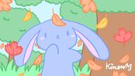 amount:solo artist:kinen atmosphere:autumn body-type:semi-anthro character:danu series:abushu-the-bunny species:bunny style:pastel-colors style:playful // 1920x1080 // 366KB