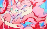 amount:solo body-type:feral series:eeveelutions series:pokemon species:sylveon style:girly style:one-color style:pink // 3896x2397 // 1.2MB