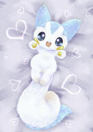 amount:solo atmosphere:bedroom body-type:feral body-type:semi-anthro species:pachirisu style:chromatic-aberration style:kawaii style:noisy // 851x1200 // 747KB