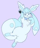 amount:solo body-type:feral collar series:eeveelutions series:pokemon species:glaceon // 727x884 // 55KB
