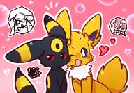 amount:multiple body-type:feral character:black character:lazuli character:silvia character:speed heart-shape series:eeveelution-squad series:eeveelutions series:pokemon species:glaceon species:sylveon species:umbreon style:kawaii // 964x675 // 868KB