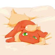 amount:solo body-type:feral series:eeveelutions series:pokemon species:flareon style:kawaii tired // 1000x1000 // 33KB