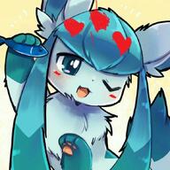 amount:solo body-type:feral fluffified series:eeveelutions series:pokemon species:glaceon // 680x680 // 874KB