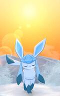 amount:solo atmosphere:snowy atmosphere:sunlight body-type:feral series:eeveelutions series:pokemon species:glaceon // 1000x1600 // 68KB