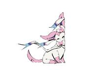 amount:solo body-type:feral series:eeveelutions series:pokemon species:sylveon style:abstract-background // 2048x1536 // 587KB