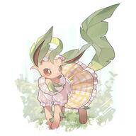 amount:solo body-type:feral dress outfit series:eeveelutions series:pokemon species:leafeon style:noisy // 1200x1200 // 147KB