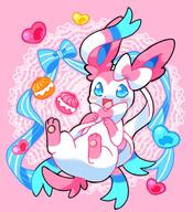 amount:solo atmosphere:frilly-background body-type:feral hall-of-fame:bronze pokepuff series:eeveelutions series:pokemon species:sylveon style:girly style:outline style:pastel-colors style:playful style:very-girly style:very-playful // 1000x1100 // 140KB