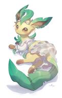 amount:solo body-type:feral dress series:eeveelutions series:pokemon skirt species:leafeon // 1817x2857 // 266KB