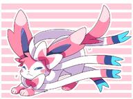 amount:solo body-type:feral series:eeveelutions series:pokemon species:sylveon style:outline style:pastel-colors style:striped-background // 1024x768 // 89KB