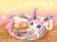 amount:solo atmosphere:field atmosphere:picnic atmosphere:sunset body-type:feral plate sandwich series:eeveelutions series:pokemon species:sylveon style:kawaii style:lineless style:playful // 1024x768 // 147KB