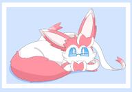 amount:solo body-type:feral glasses nerdy series:eeveelutions series:pokemon species:sylveon style:pastel-colors style:thin-border style:white-border // 2000x1400 // 115KB