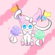 amount:solo body-type:feral cheerleader series:eeveelutions series:pokemon species:sylveon style:girly style:one-color style:pink style:simple-colors // 1280x1280 // 83KB