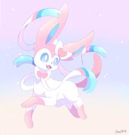 amount:solo body-type:feral hall-of-fame:bronze happy series:eeveelutions series:pokemon species:sylveon style:pastel-colors // 3000x3156 // 282KB