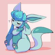 amount:solo body-type:feral series:eeveelutions series:pokemon species:glaceon style:girly style:sparkly // 2000x2000 // 837KB