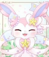 amount:solo atmosphere:regal body-type:feral princess series:eeveelutions series:pokemon species:sylveon style:girly // 1280x1500 // 197KB