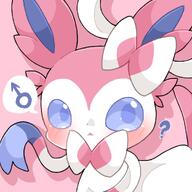 amount:solo body-type:feral gender-confusion series:eeveelutions series:pokemon species:sylveon style:girly style:kawaii style:one-color style:pink // 1000x1000 // 641KB