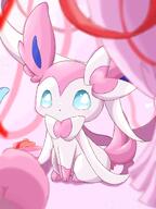 amount:solo atmosphere:bedroom atmosphere:regal body-type:feral princess series:eeveelutions series:pokemon species:sylveon style:girly style:intentional-blur style:one-color style:pink // 1536x2048 // 222KB