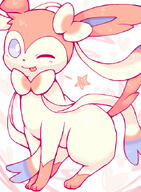 amount:solo body-type:feral series:eeveelutions series:pokemon species:sylveon style:kawaii // 500x680 // 87KB