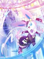 amount:solo atmosphere:fancy atmosphere:mansion body-type:feral dress hall-of-fame:bronze hall-of-fame:silver hat outfit series:eeveelutions series:pokemon species:sylveon style:intentional-blur style:kawaii style:pastel-colors suit // 768x1024 // 147KB