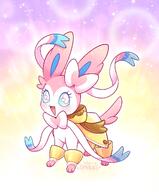 amount:solo body-type:feral hall-of-fame:bronze heart-eyes poncho series:eeveelutions series:pokemon species:sylveon style:dithering style:girly style:playful style:sparkly style:very-girly // 1697x2048 // 2.3MB