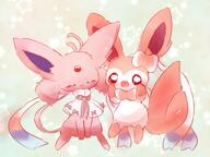 amount:pair body-type:feral cloak content forehead-gem relaxed series:eeveelutions series:pokemon species:espeon species:sylveon style:girly style:kawaii style:playful style:very-playful // 800x600 // 418KB