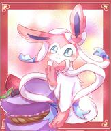 amount:solo body-type:feral food hall-of-fame:bronze macarons series:eeveelutions series:pokemon species:sylveon stawberry style:border style:girly style:kawaii style:very-girly sweets // 1736x2048 // 536KB