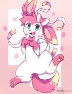 amount:solo body-type:feral hall-of-fame:bronze oc series:eeveelutions series:pokemon species:sylveon style:border style:girly style:pastel-colors style:playful style:very-kawaii style:white-border // 1575x2048 // 226KB