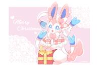 amount:solo atmosphere:fancy body-type:feral cloak presents series:eeveelutions series:pokemon species:sylveon style:kawaii style:outline style:white-border // 2579x1772 // 241KB