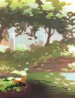 amount:solo atmosphere:cliffside atmosphere:forest atmosphere:waterfalls body-type:feral hall-of-fame:bronze series:eeveelutions series:pokemon species:leafeon style:lineless style:painted // 1600x2100 // 1.9MB
