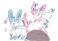 amount:pair body-type:feral series:eeveelutions series:pokemon species:sylveon // 878x611 // 61KB