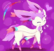 amount:solo body-type:feral bracelet happy necklace nerdy oc series:eeveelutions series:pokemon species:sylveon style:girly style:sparkly visibly-shy // 1800x1700 // 214KB