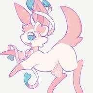 amount:solo body-type:feral series:eeveelutions series:pokemon species:sylveon style:scribbles // 2500x2500 // 343KB